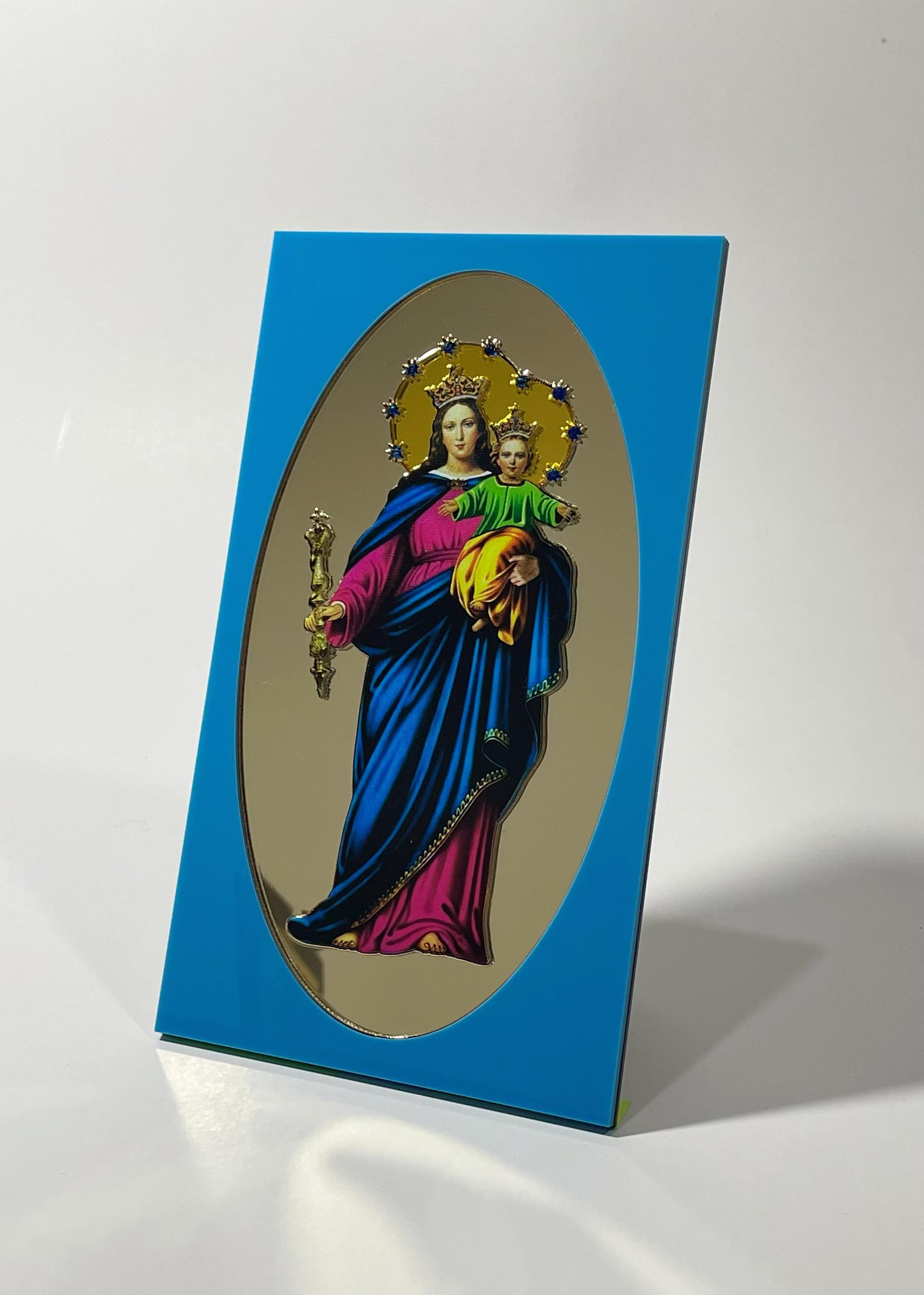 Cuadro de mesa de Maria auxiliadora